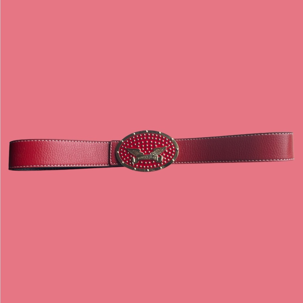 Robins Jean Belt Red